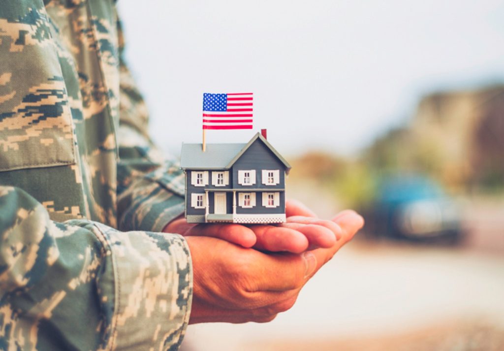 Homeowners reviewing VA cash-out refinance options