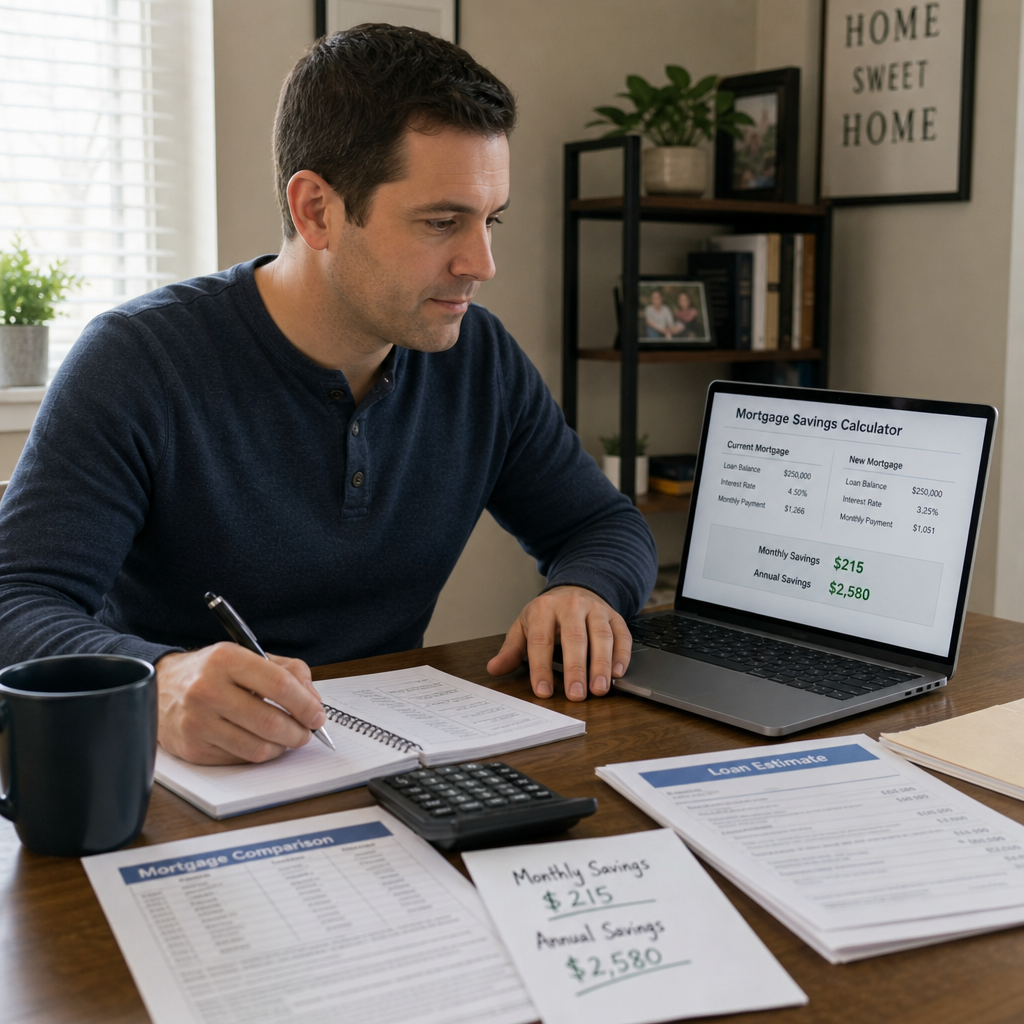 Refinance mortgage